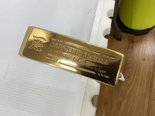 リンクス MASTER MODEL XI Premium G ピン型 34インチ パター PT スチール フレックスその他 メンズ 男性用 右利き 右用 Nランク ゴルフクラブ