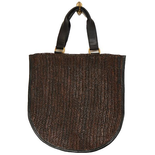 美品　a point etc アポワンウテセ　ラフィア　カゴバッグ a point etcアポワンウテセ ラフィアかごトートバッグ 【公式通販】