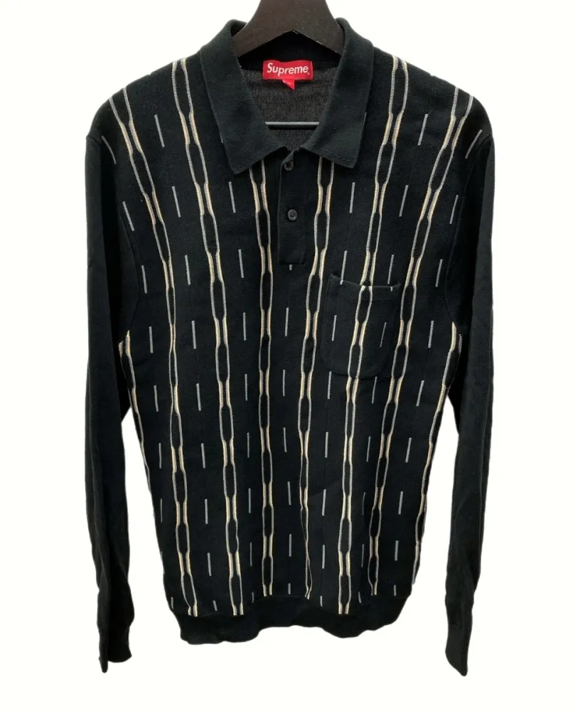 2025年最新】supreme knit stripe l/s poloの人気アイテム
