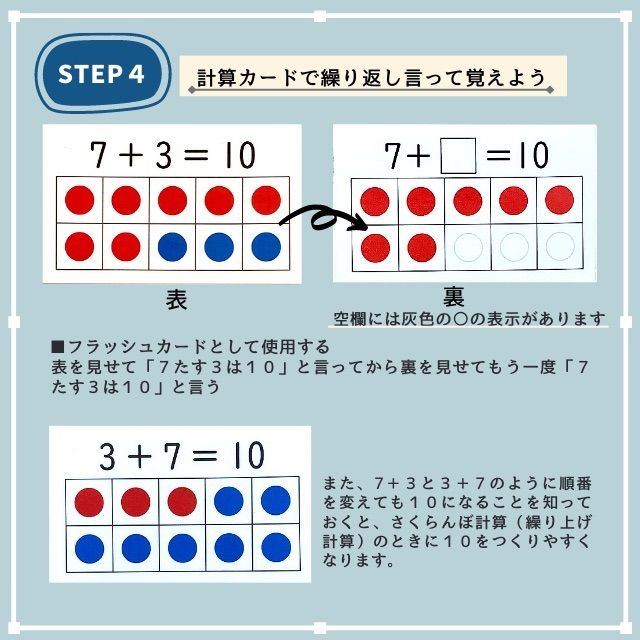 10作りカード 10の合成分解 小1 算数 - メルカリ