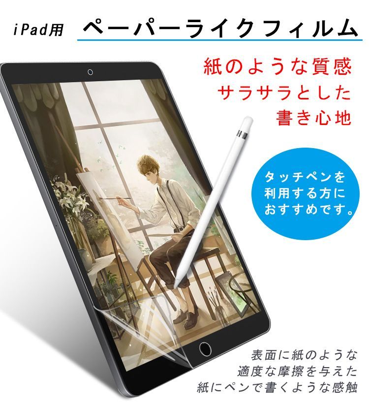 ペーパーライク フィルム iPad 保護フィルム iPad Air5 mini6