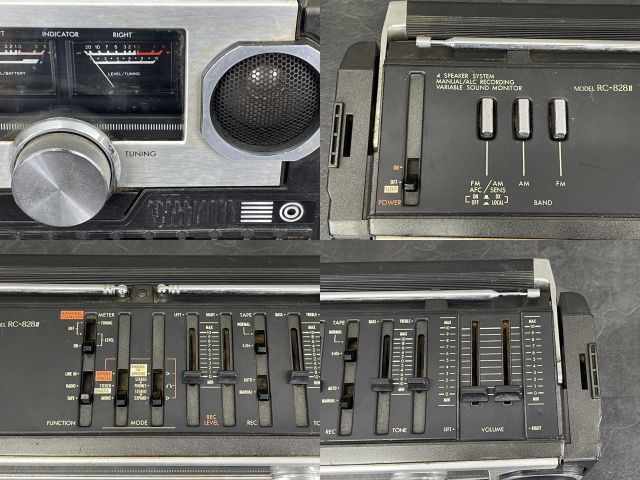 ビクター ラジカセ 【中古】 VICTOR RC828II ステレオラジオカセット