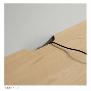 弘益 KOEKI UTILITY ヴァンナ デスク ナチュラル 1400×500×720mm VAND140NA