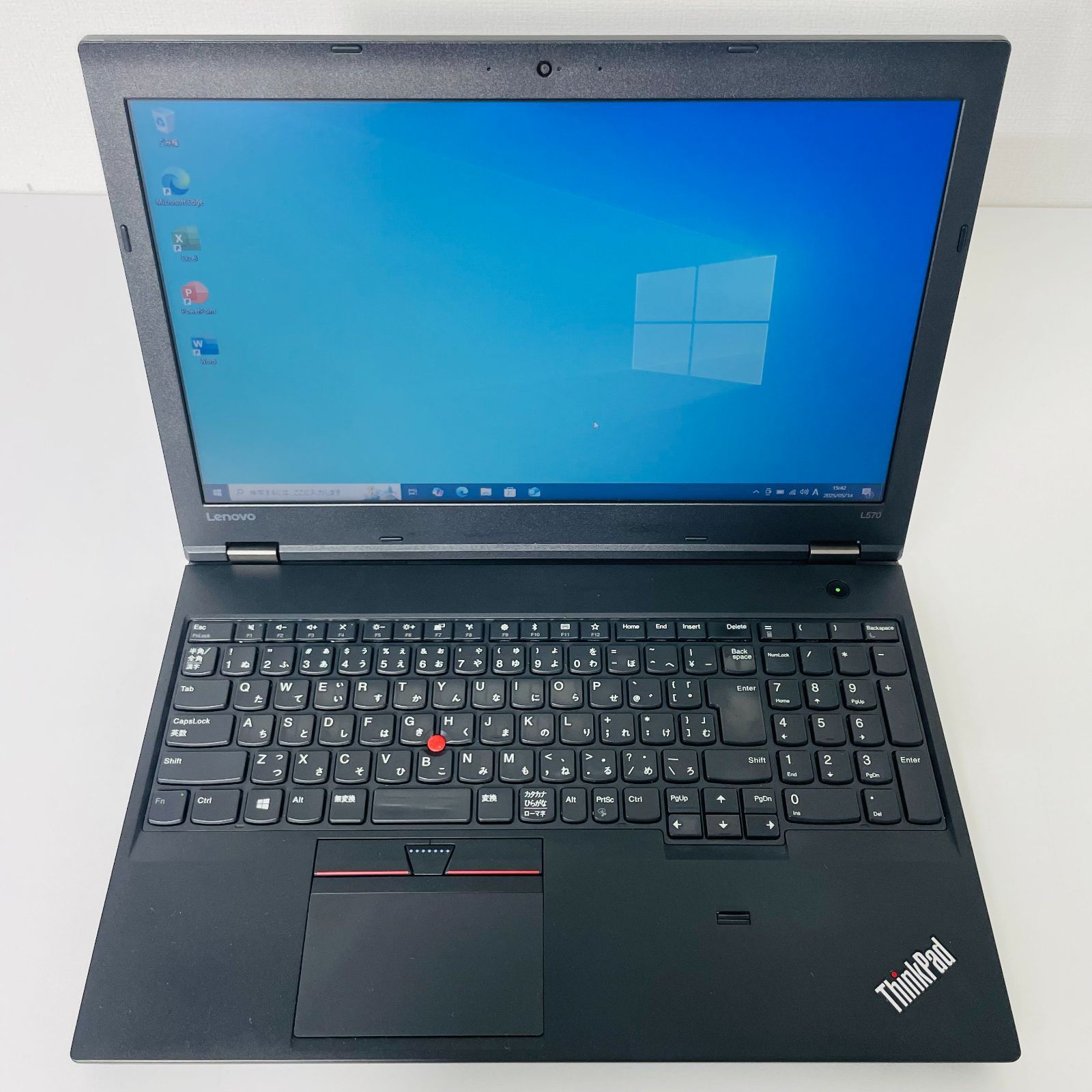 Lenovo ThinkPad L570 15.6型 Core i7 7500U Ram 16GB SSD 256GB 正規Office 2021 Pro Plus付き