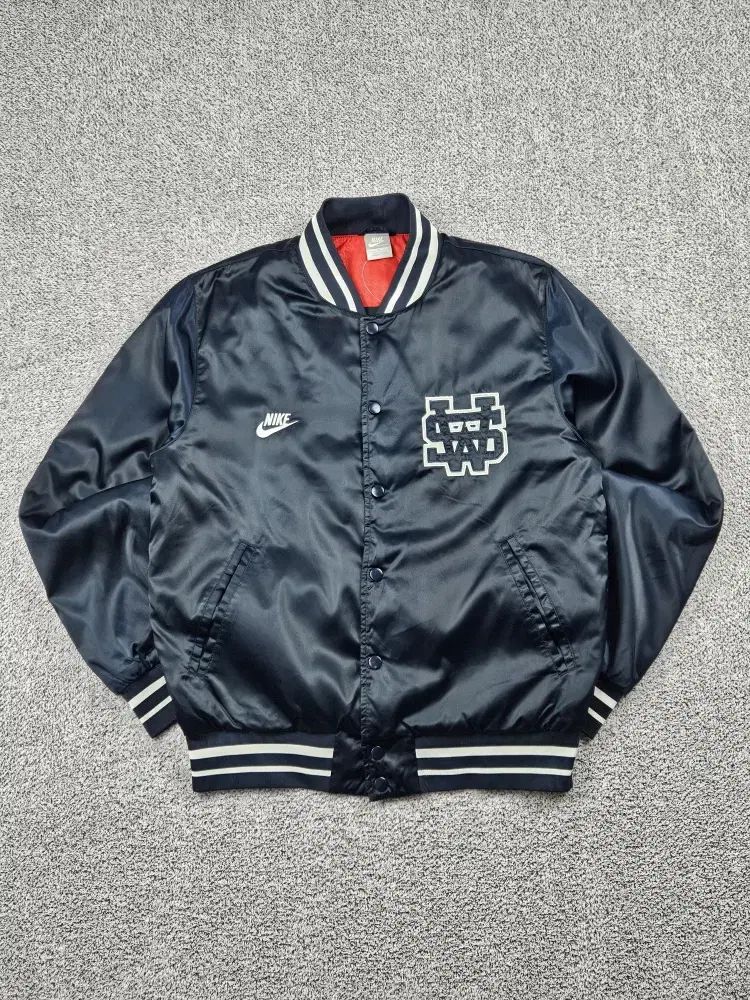 NIKE 新 サテン ナイロン スタジアム スタジャン ジャケット M 9790