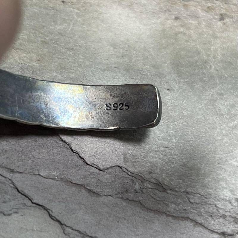 VINTAGE ヴィンテージ スケールデザイン バングル ブレスレット 鱗 メンズ レディース Bangle Chain Pattern Bracelet