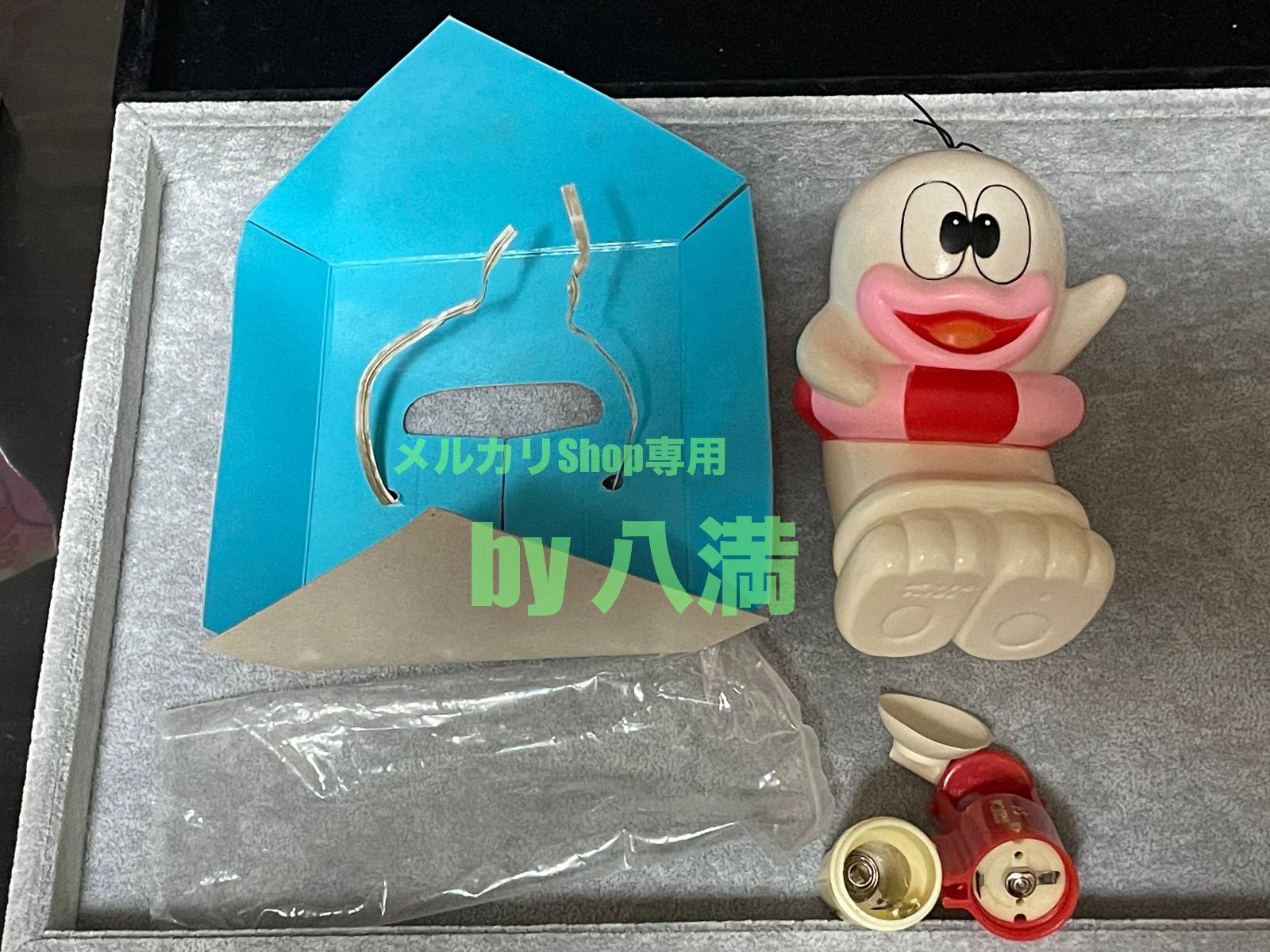 元箱・付属品完備】当時もの 完動品 シンセイ(SHINSEI) オバケのQ太郎 