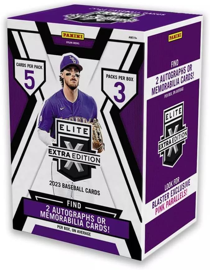 2023 Panini Elite Extra Edition Baseball Blaster Box [並行輸入品] 