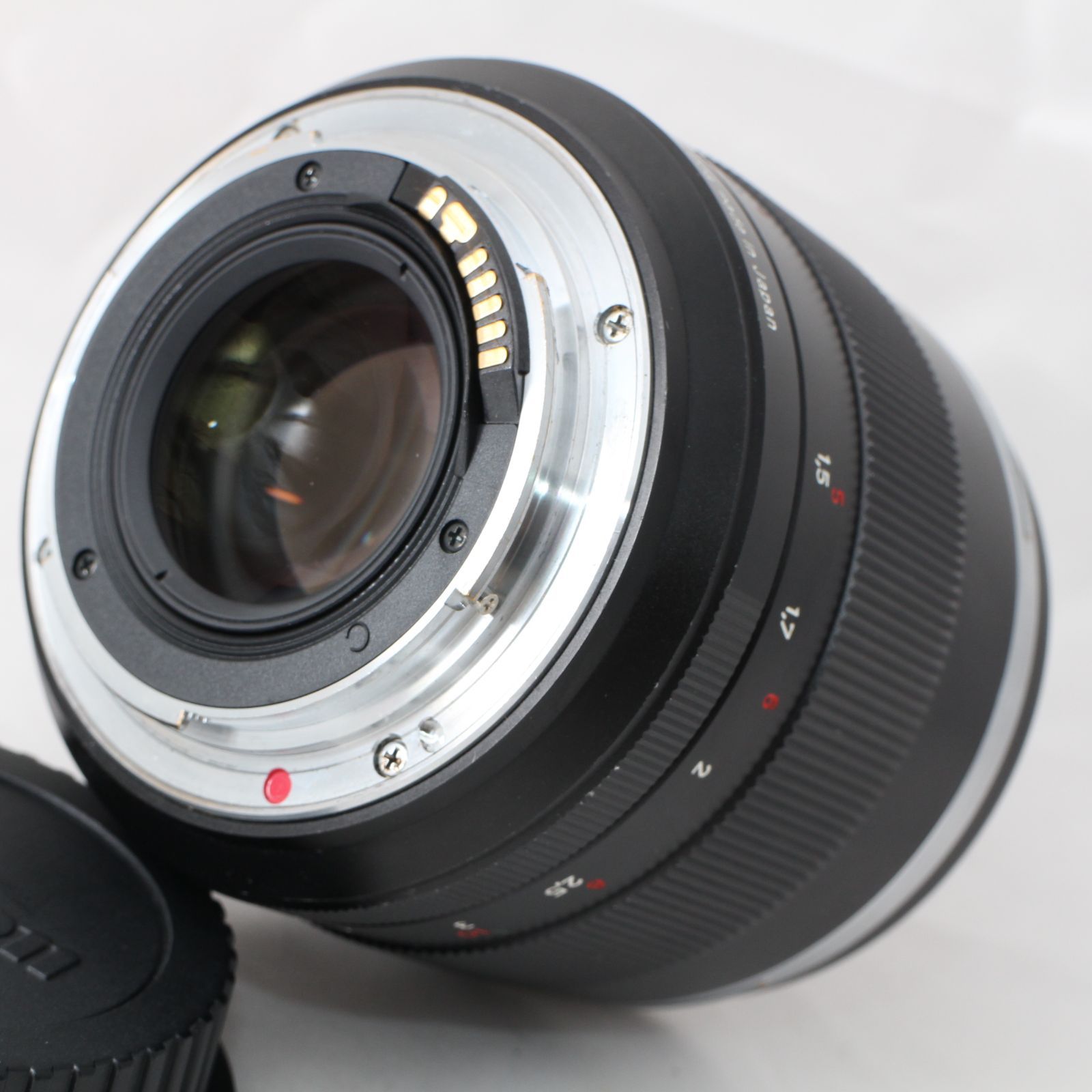 Canon - 美品　Carl Zeiss EFマウント　プラナー85ｍｍF1.4 Carl Zeiss Planar T* 85mm F1.4 ZE Canon EFマウント 元箱付属