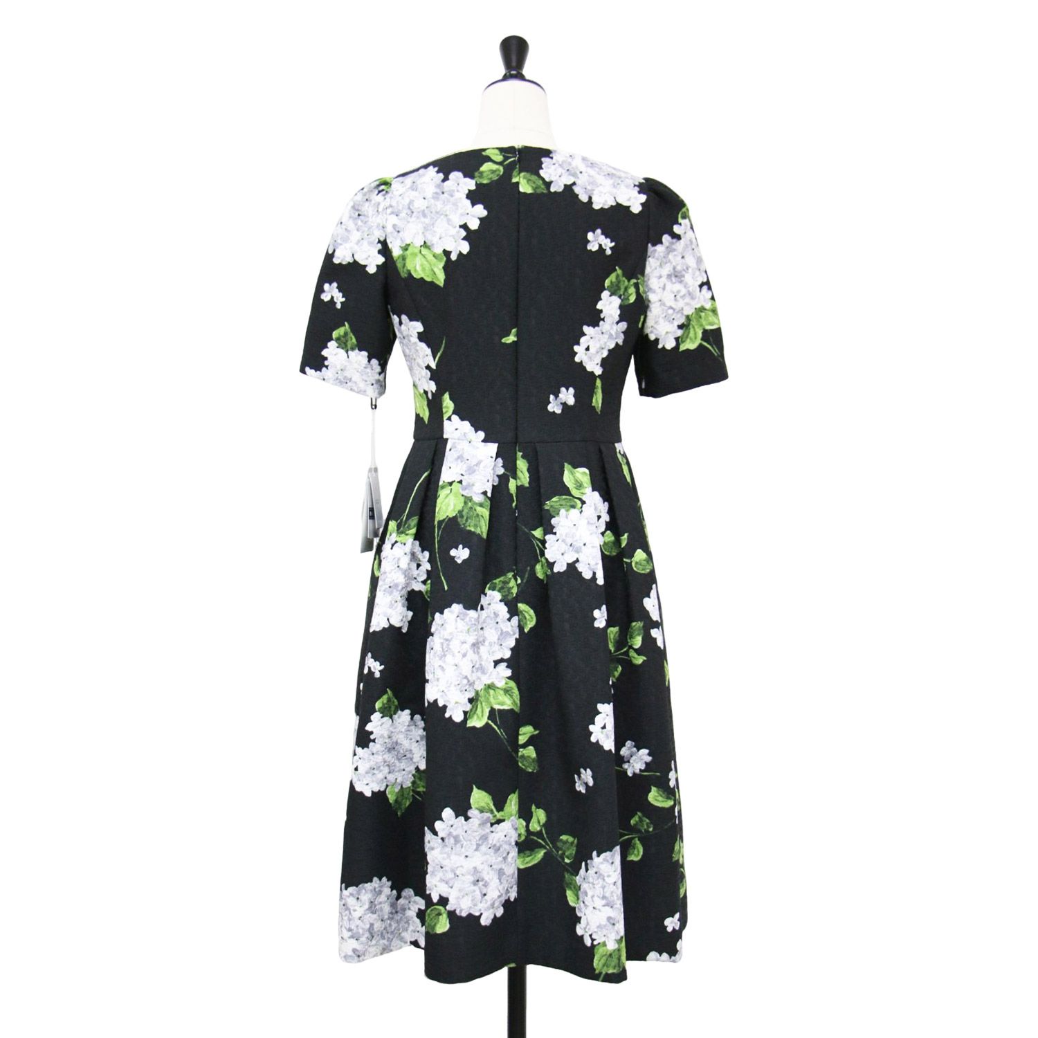 新品】MS GRACY エムズグレイシー ワンピース ブラック系 黒 サイズ:36