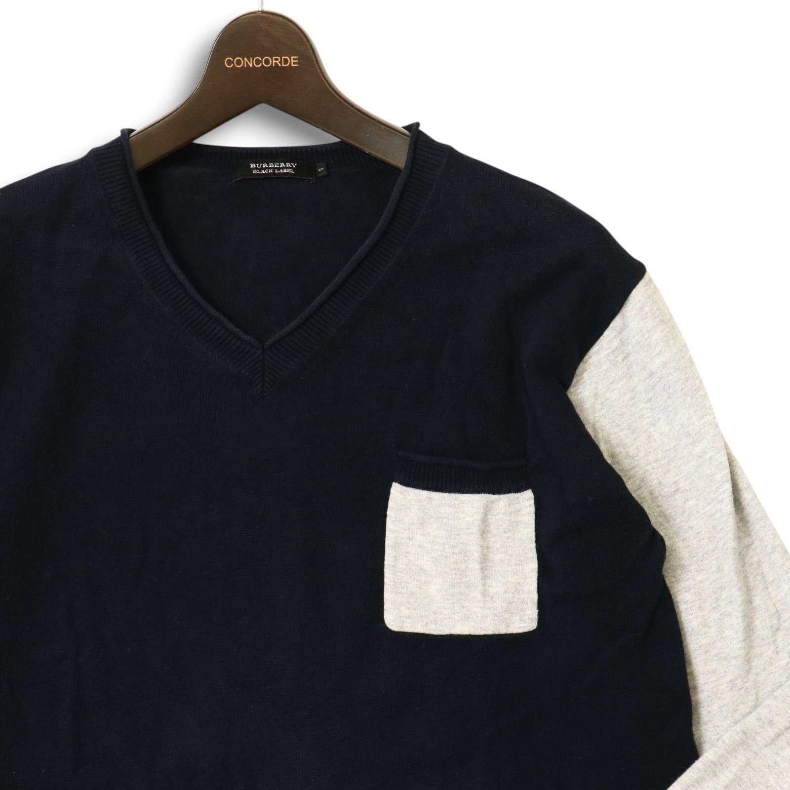 BURBERRY BLACK LABEL バーバリー ブラックレーベル ホース刺繍