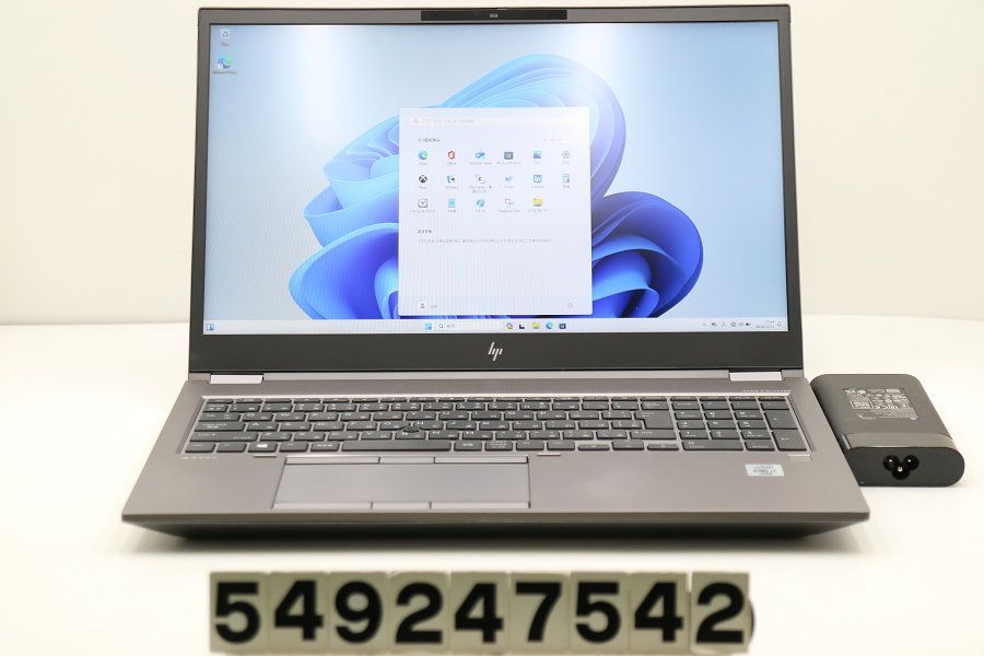 hp ZBook Fury 15 G7 Core i7 10850H 2.7GHz/32GB/512GB(SSD)/15.6W/FHD(1920x1080)/Win11/Quadro T2000 【549247542】