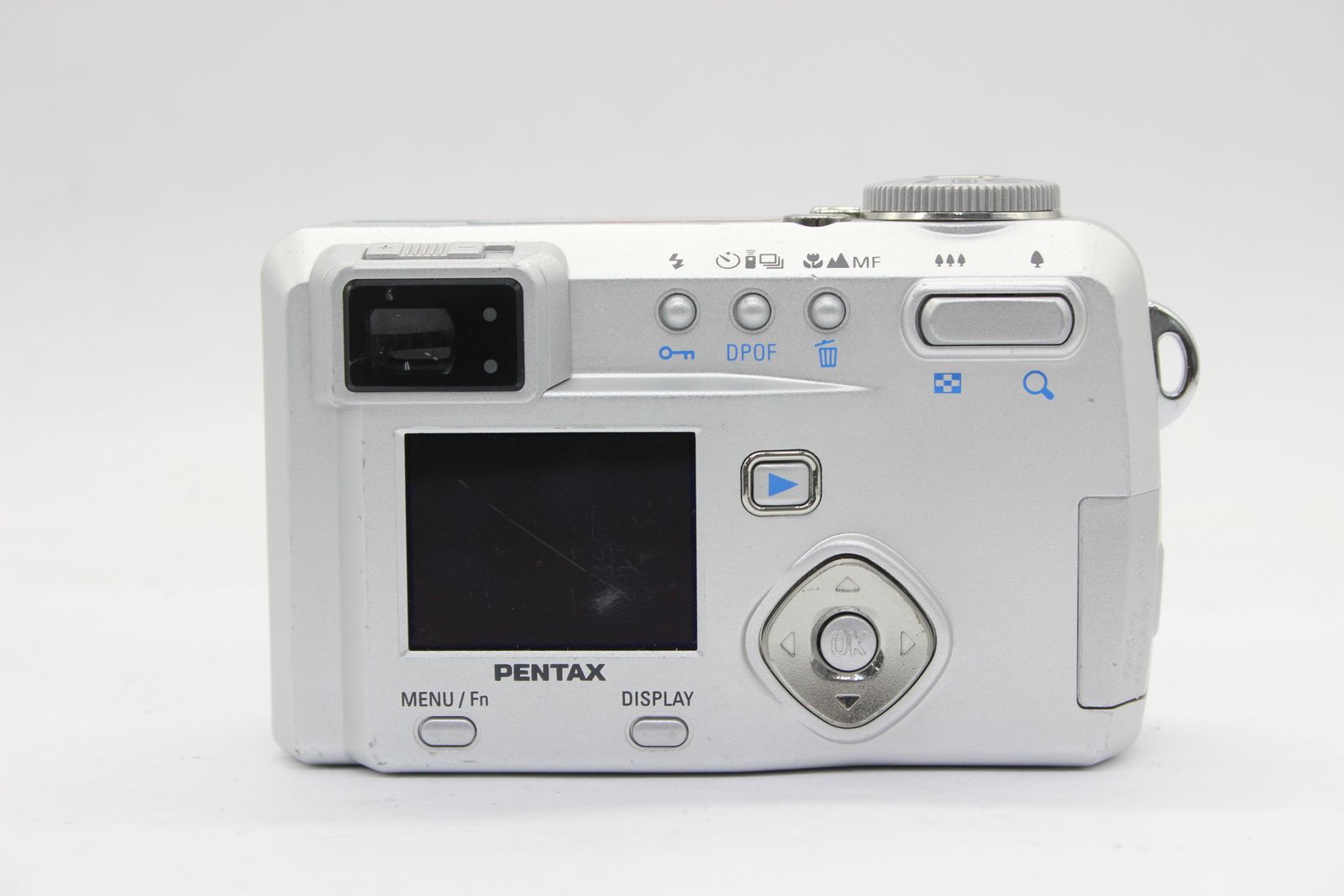 訳あり品】 ペンタックス Pentax Optio 555 5x Zoom バッテリー付き