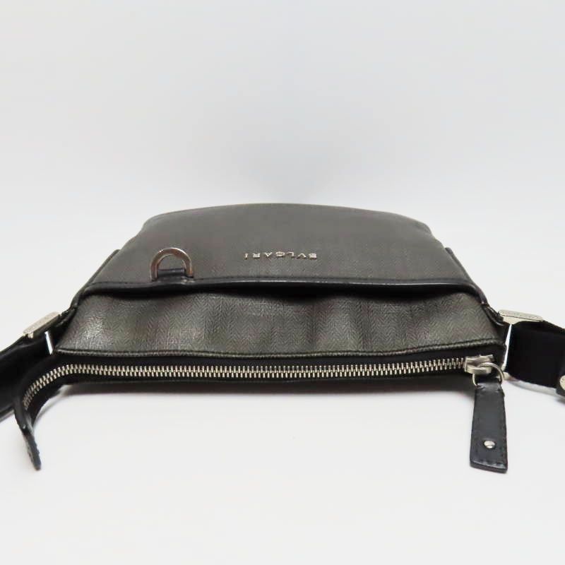 M02-k021 BVLGARI ブルガリ ウィークエンド PVC/レザ