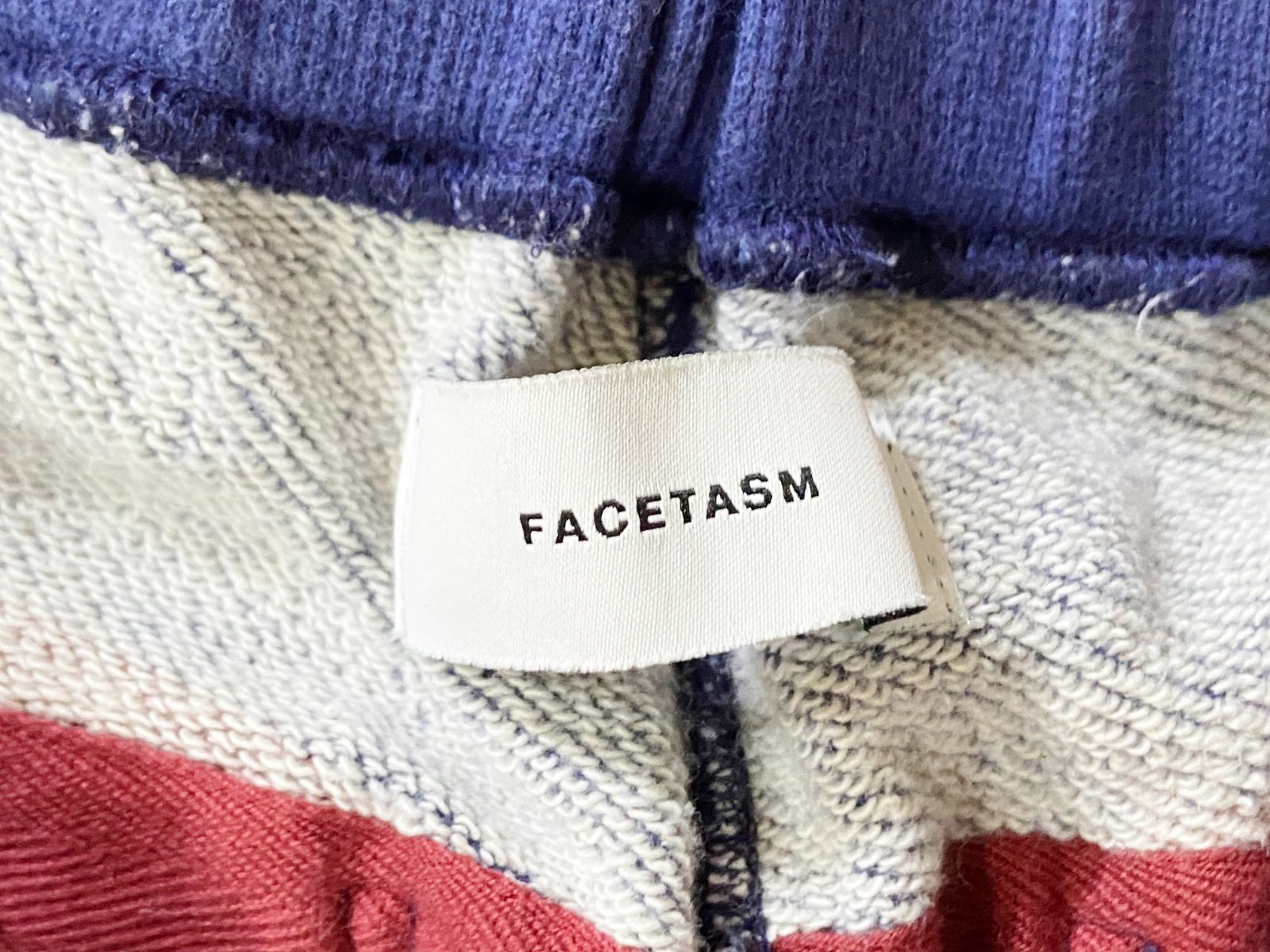FACETASM ファセッタズム CUT OFF WIDE SWEAT PANTS カットオフ