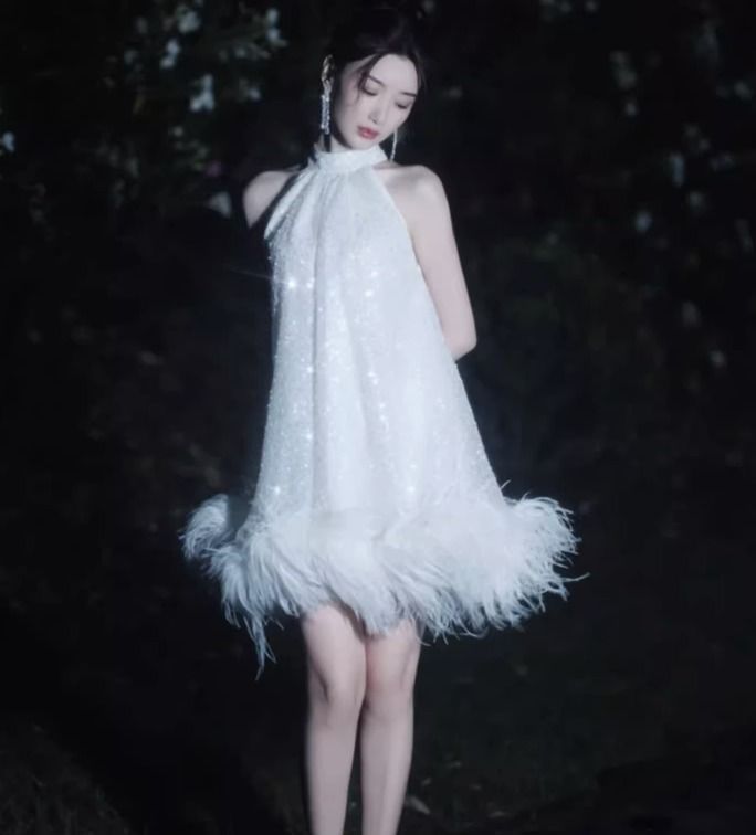スパンコールドレス ショート ノースリーブ セクシー 韓国 スパンコールドレス ショート ノースリーブ セクシー 韓国