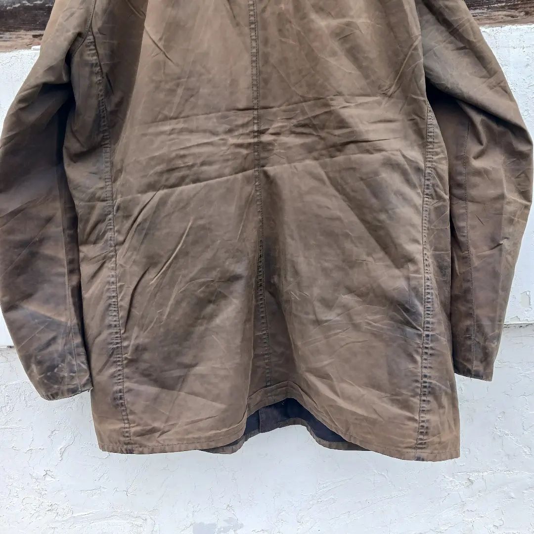 3クラウン Barbour BRISTOL Lサイズ カーキ ブラウン オイルド 3クラウン Barbour BRISTOL Lサイズ カーキ ブラウン オイルド