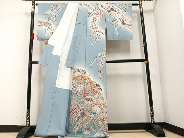 平和屋着物○訪問着 辻が花 暈し染め 正絹 逸品 AABC2529ph - メルカリ