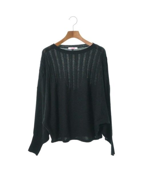 BLUGIRL FOLIES ニット・セーター 38(S位) 黒 【古着】【中古】 BLUGIRL FOLIES ニット・セーター レディース 【古着】【中古
