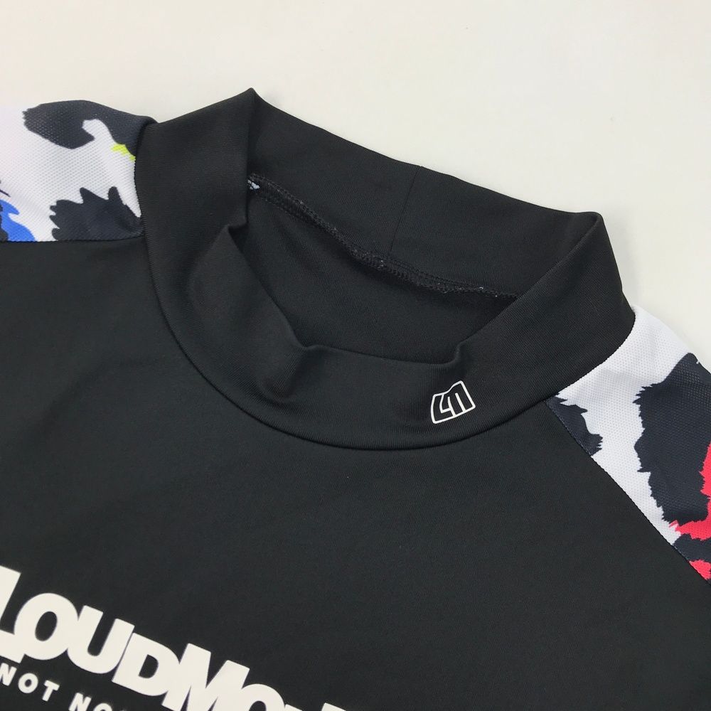 LOUDMOUTH ラウドマウス モックネック Tシャツ ファスナー 白 L