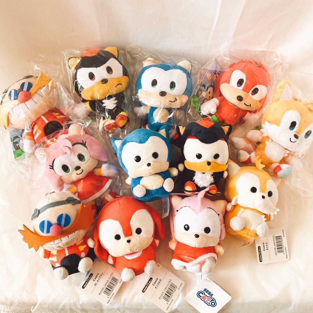 全種コンプSONIC＆FRIENDS cooro こ〜ろ マスコット ぬいぐるみ 全種コンプSONIC＆FRIENDS cooro こ〜ろ マスコット ぬいぐるみ