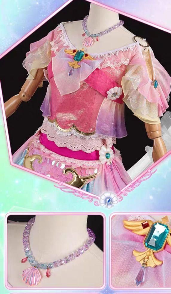 アイカツ 星座ドレス ルーレット マーメイドピスケスコーデ 星宮いちご
