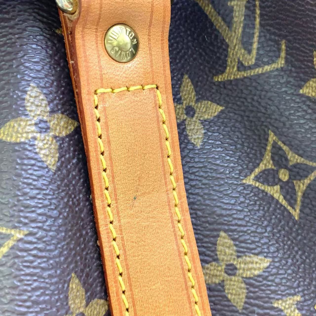 LOUIS VUITTON プチノエ モノグラム モノグラム レザー×PVC