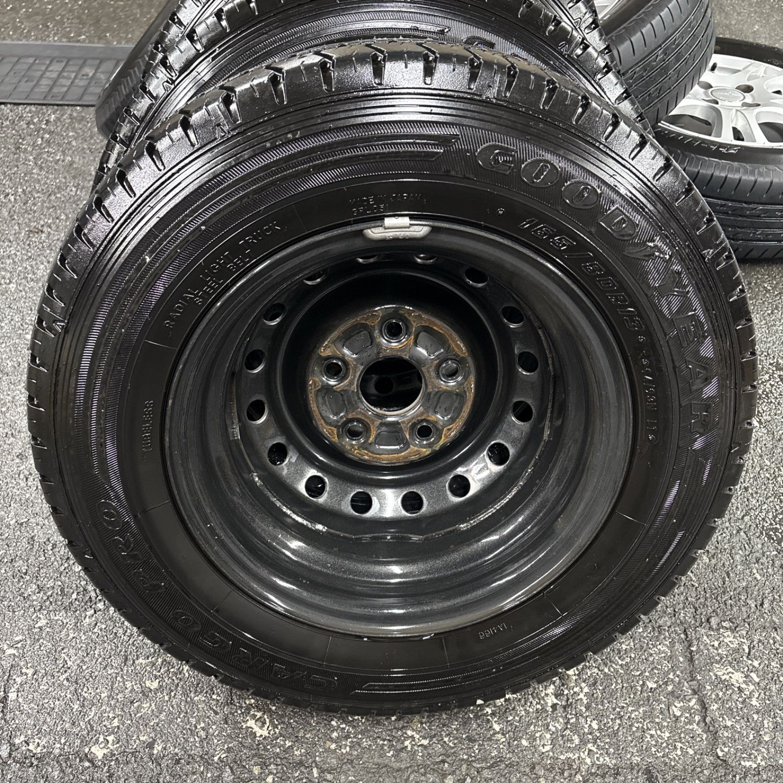 ライトエース 純正ホイールタイヤセット