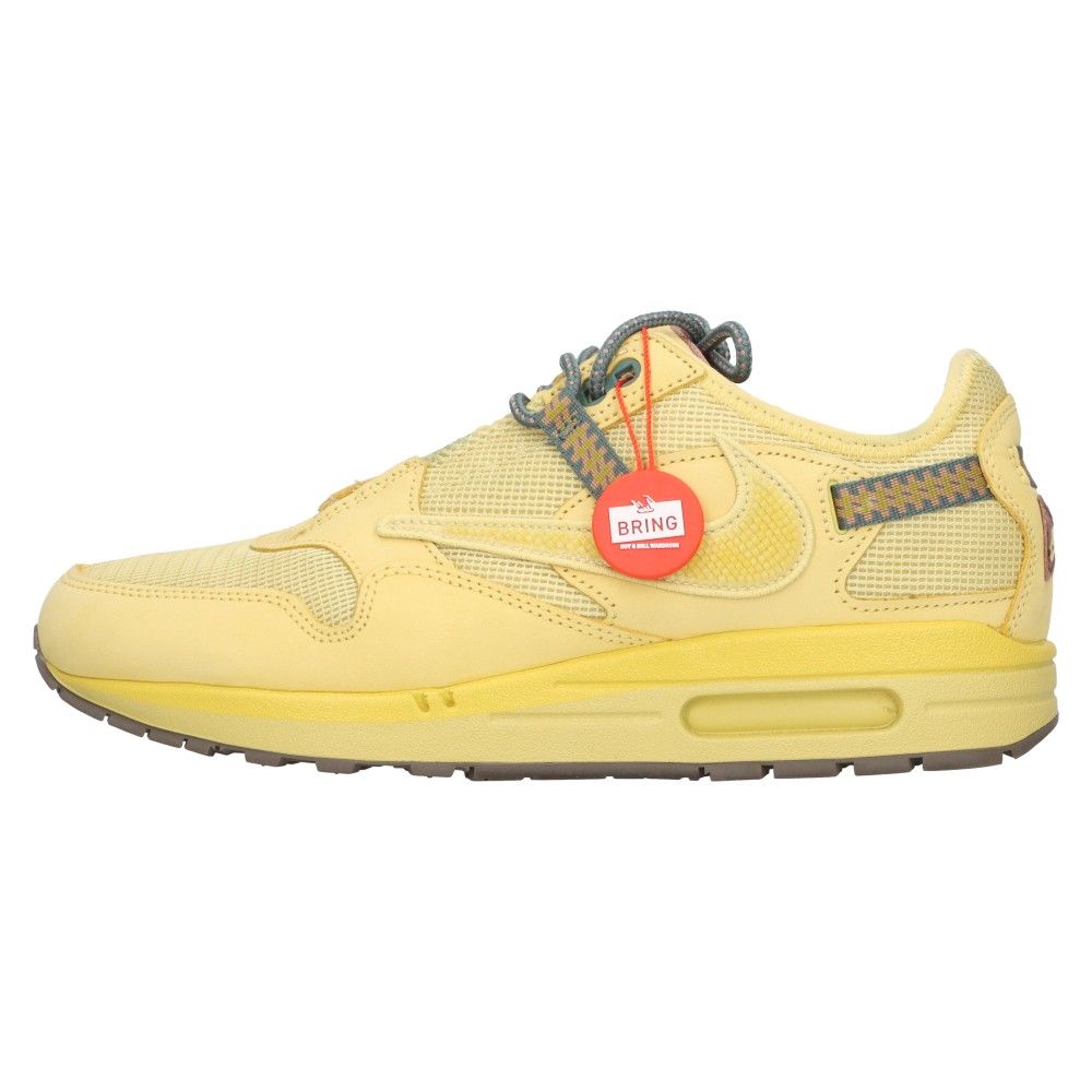 靴/シューズNIKE (ナイキ) ×TRAVIS SCOTT AIR MAX 1 CACTUS JACK GOLDトラヴィス ... 15500円