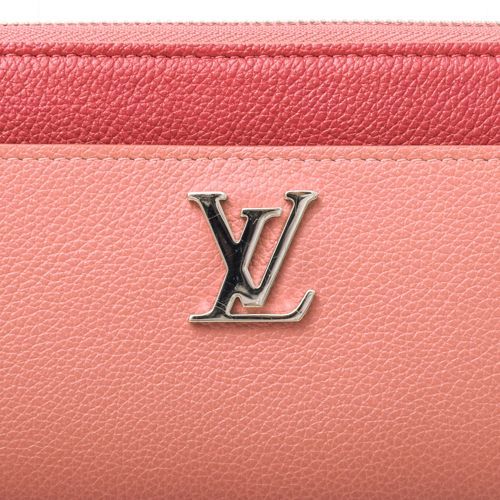 ルイヴィトン LOUIS VUITTON ジッピー ロックミー レザー バイカラー