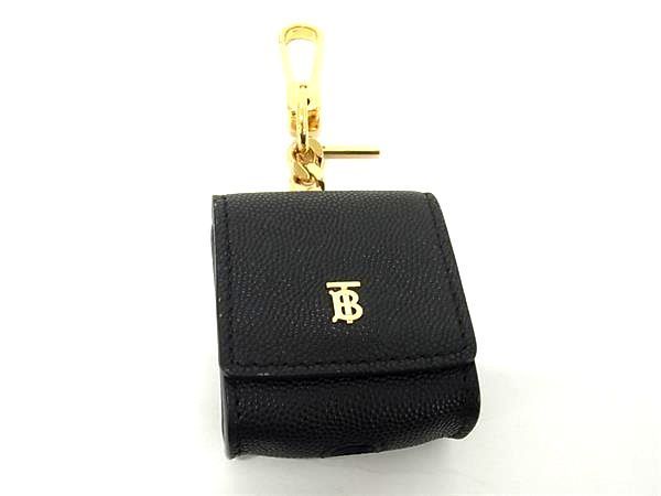 □極美品□ BURBERRY バーバリー レザー AirPodsケース エアポッズ