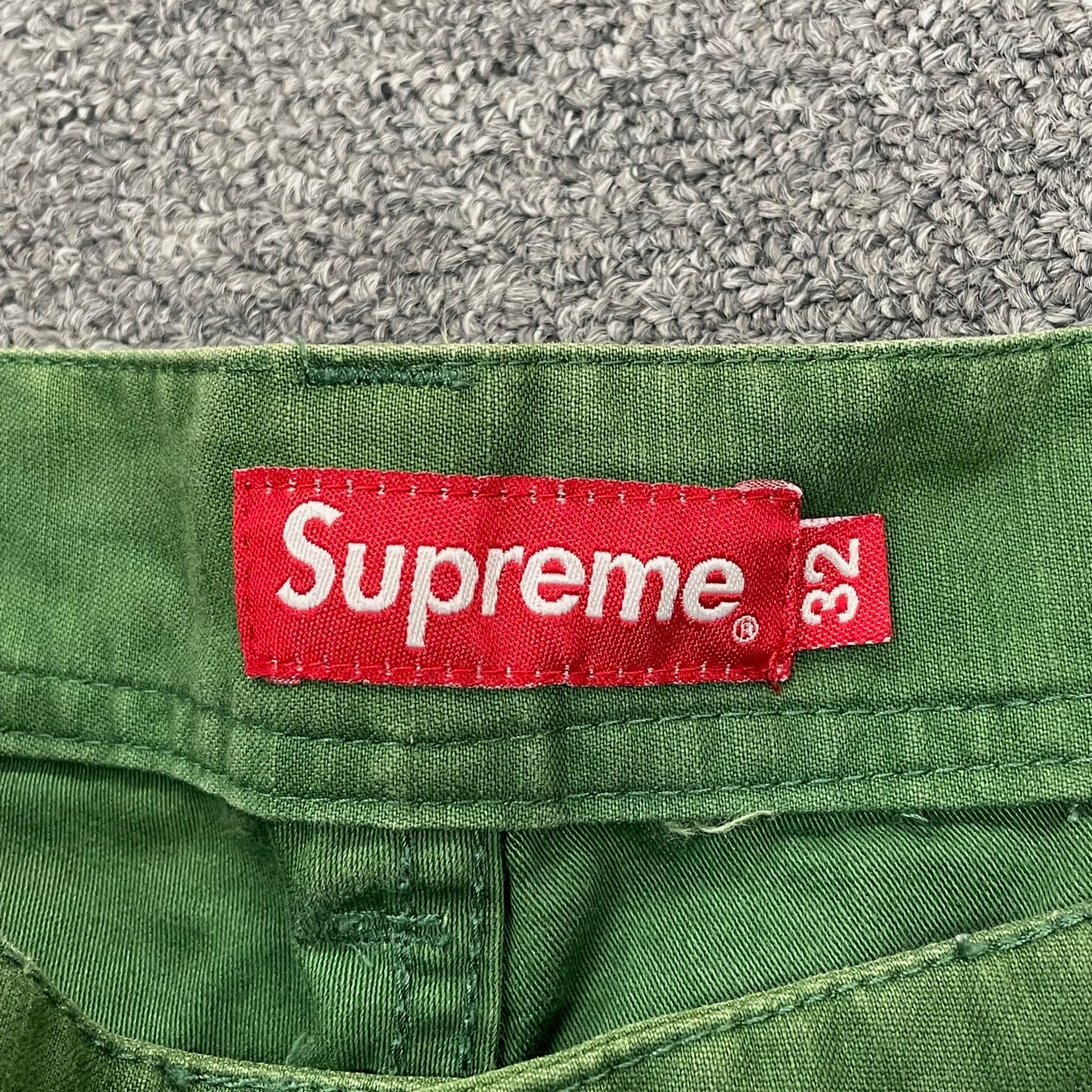 国内正規 SUPREME 18SS spitfire Cargo Short スピットファイア カーゴ ショーツ ハーフパンツ ショートパンツ  シュプリーム グリーン 32 45828A - メルカリ