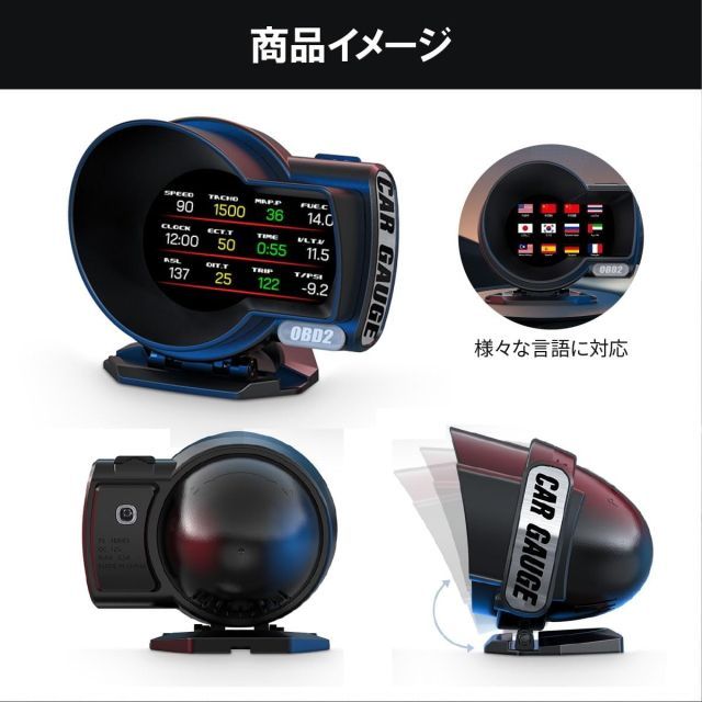 GPS多機能追加メーター