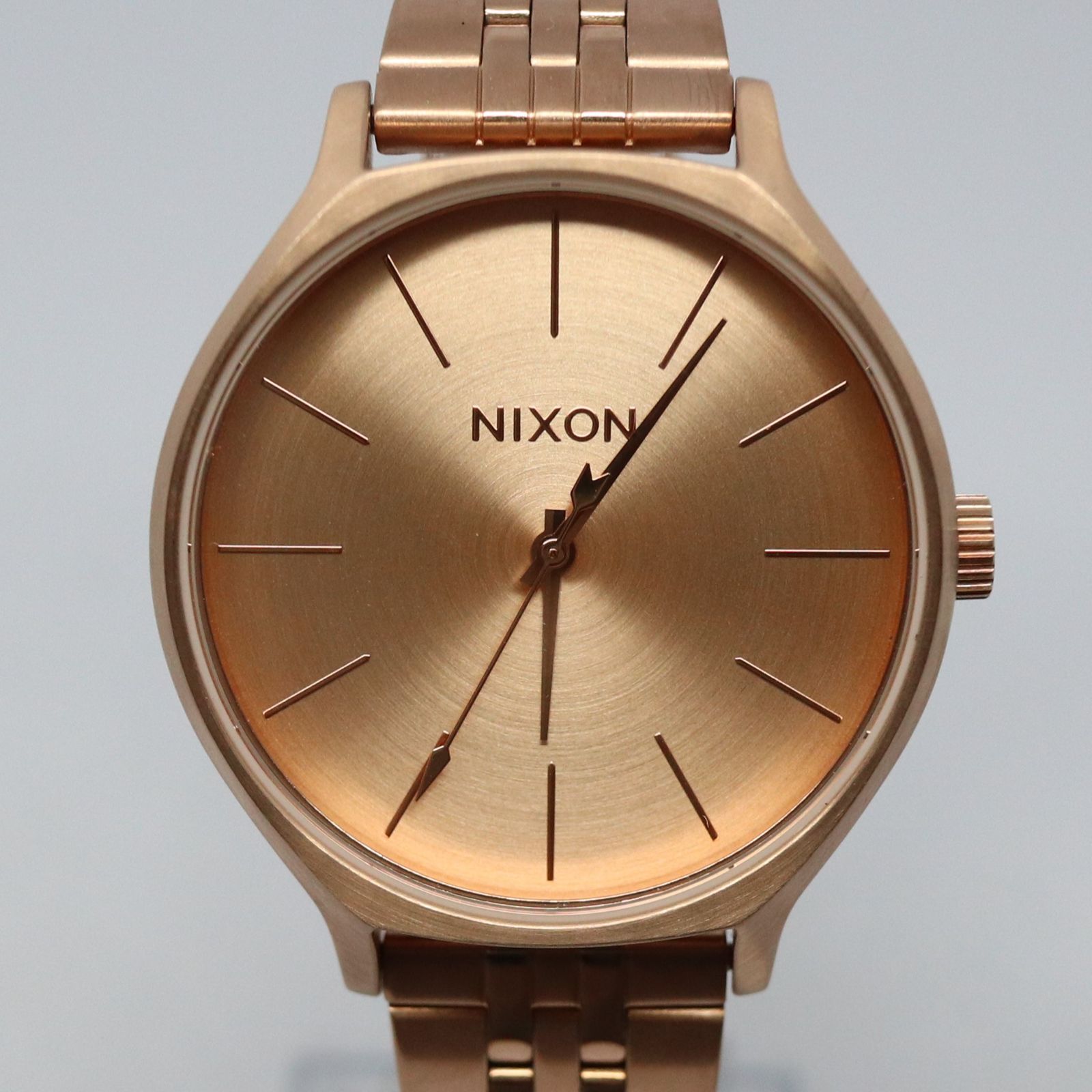 【未使用品】NIXON ニクソン A1249897 CLIQUE レディス 腕時計 ローズゴールド BOX 箱 取説 完品