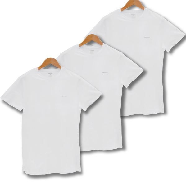 【新品】DIESEL ディーゼル Tシャツ シャツ 半袖 3枚セット アンダーウェア SPDG/AALW 3PK  100 ホワイト 白　メンズ　紳士　インナー　綿素材　綿　綿100％　コットン100％　Mサイズ
