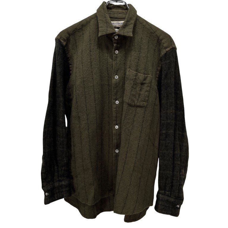 コムデギャルソンシャツ ストライプ長袖シャツ Mサイズ 90s COMME des