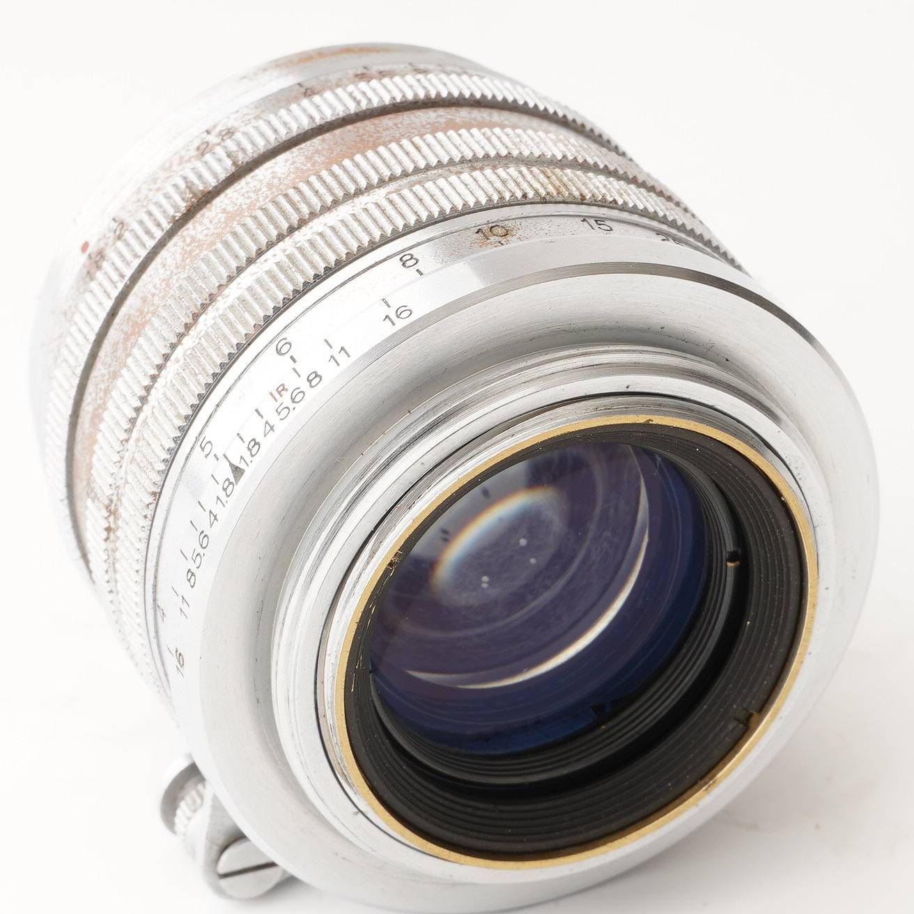 【ライカL39マウント】CANON 50mm F1.8 Canon 50mm F1.8 L39マウント Canon Lens 銀鏡胴タイプ整備記録