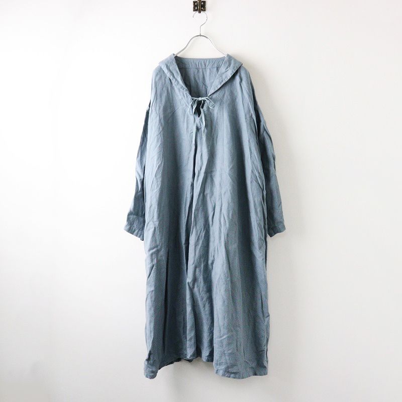 定価35200円 2023AW ネストローブ nest Robe 起毛リネンプチセーラー 