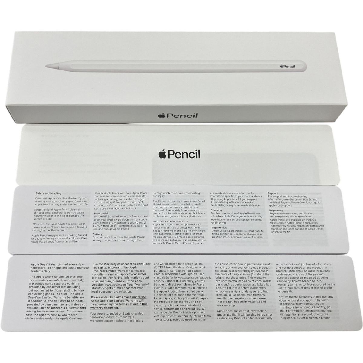 Apple Pencil 第2世代 MU8F2J/A PC周辺機器 タッチペン 中古 美
