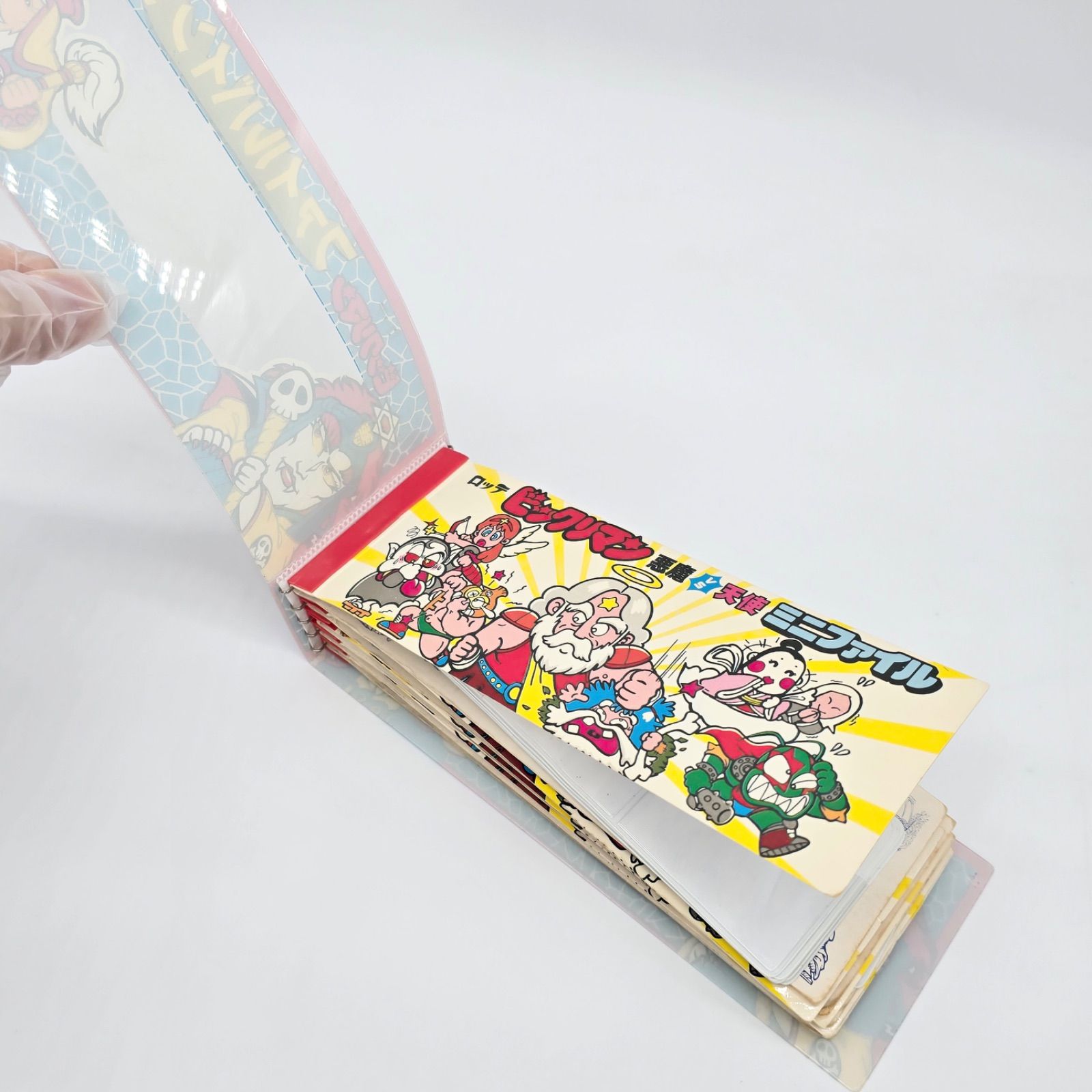 bikkuriman（LOTTE） - ビックリマン ファイルバインダー 5冊 ミニファイル 25冊 セット シール収納 ☆ビックリマン ファイルバインダー 5冊 ミニファイル 25冊