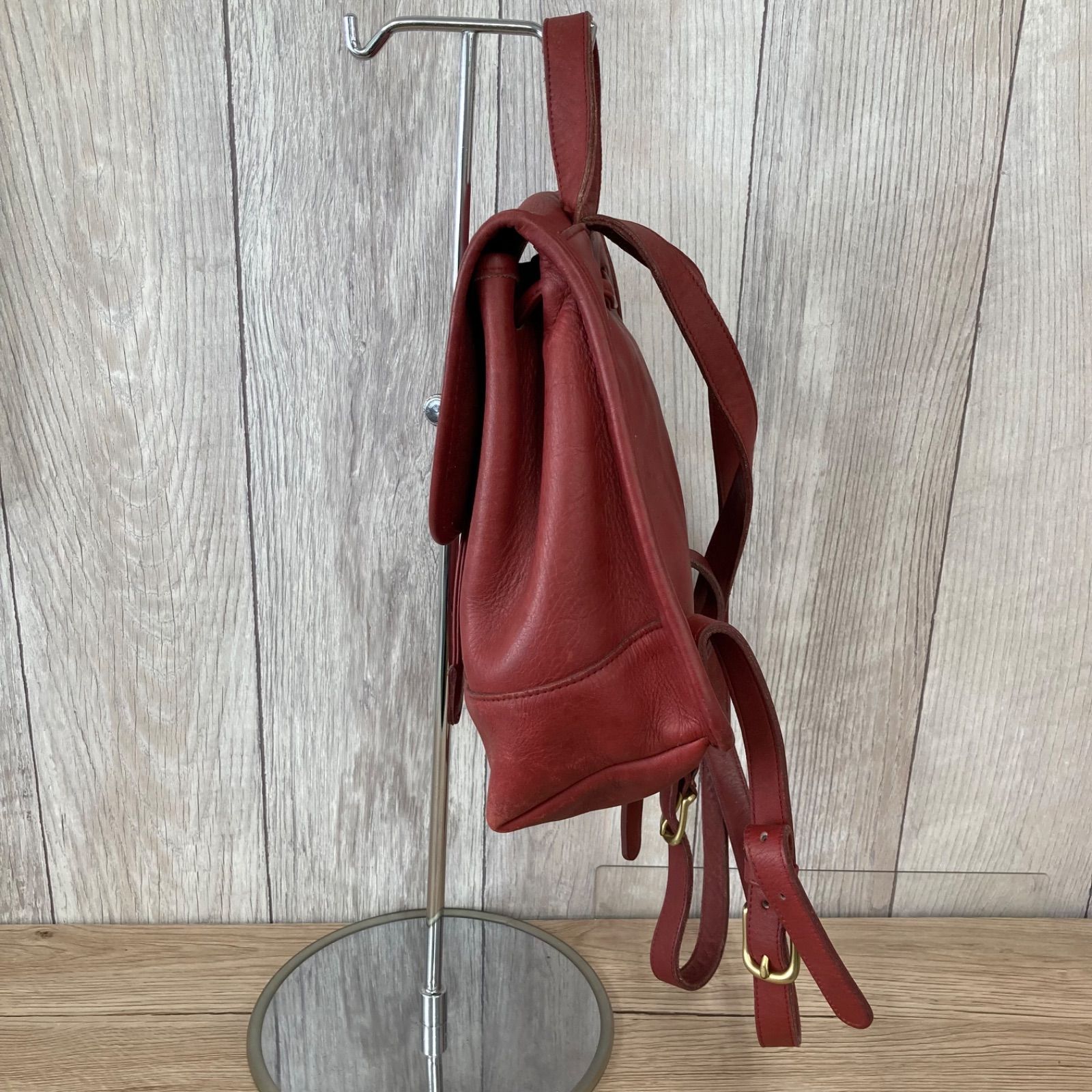 コーチ リュックサック - 9960 レッド レザー COACH