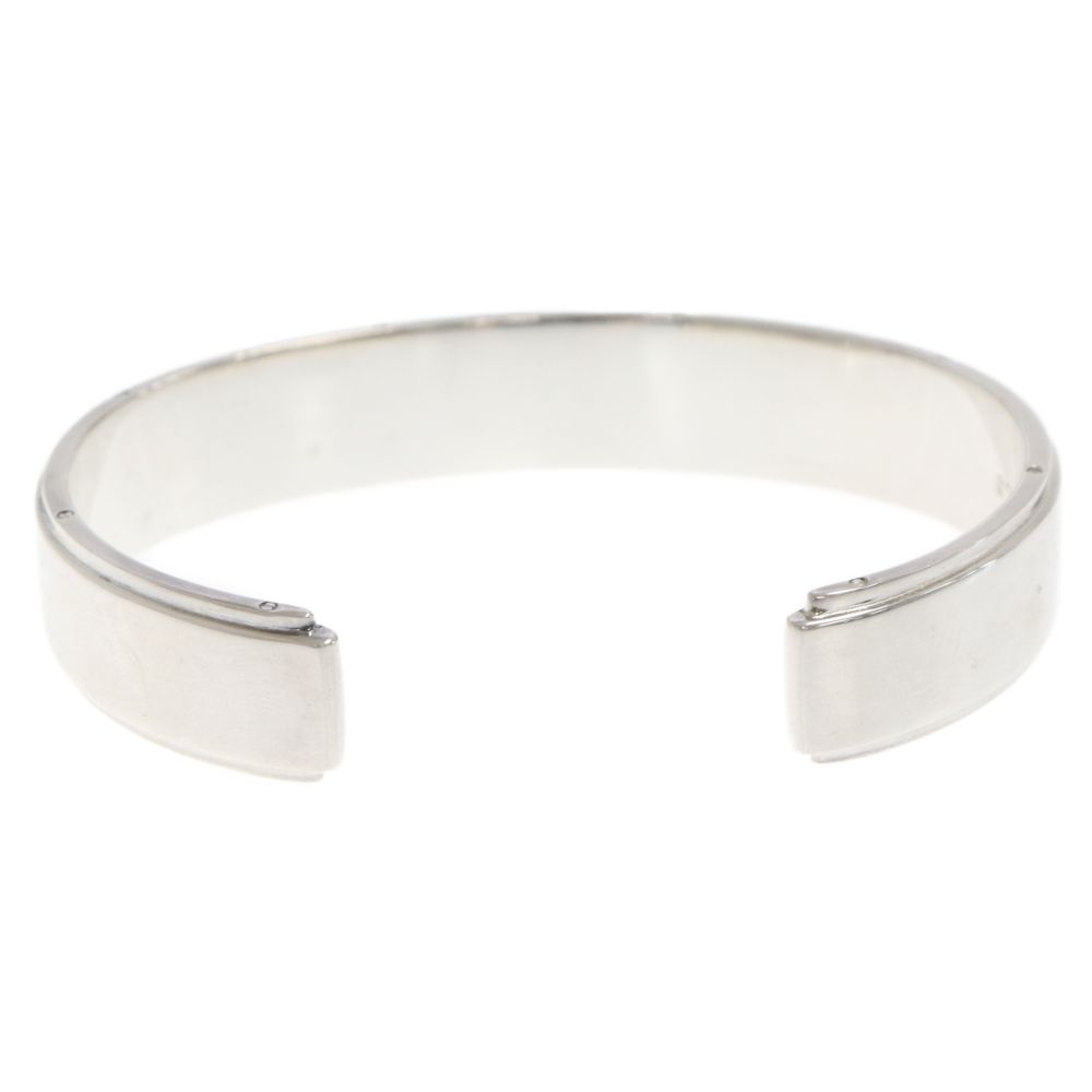 今日までの出品のためTiffany & Co. シルバーオープンバングル 中古・古着通販】Tiffany & Co. (ティファニー) ロゴ刻印バングル