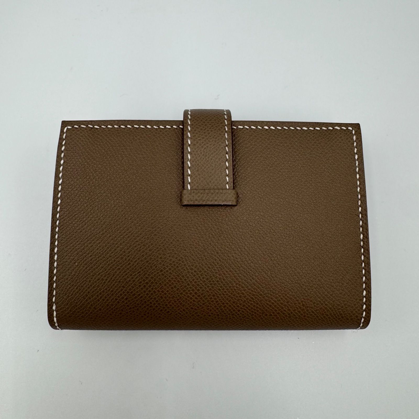 美品 エルメス べアン カードケース HERMES エトゥープ シルバー金具 楽天市場】エルメス ベアン カードケース シェーブル エトゥープ