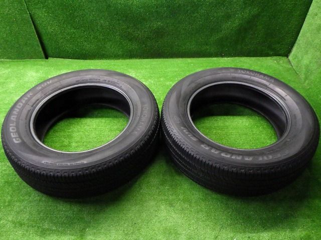 ヨコハマ　ジオランダー　SUV　235/65R18　2本　19年製　ムラーノ　RX　250125023
