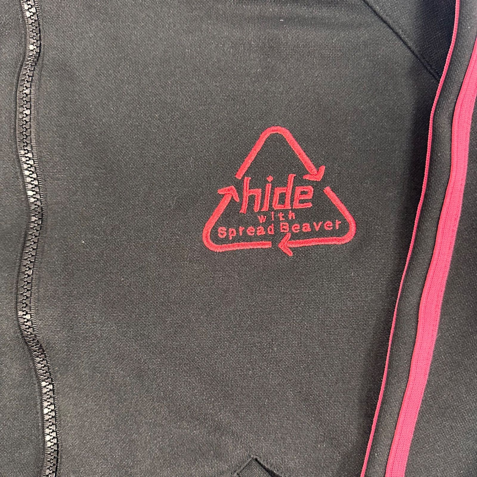 70】hide レモネードジャージ 黒ピンク X JAPAN トラックジャケット