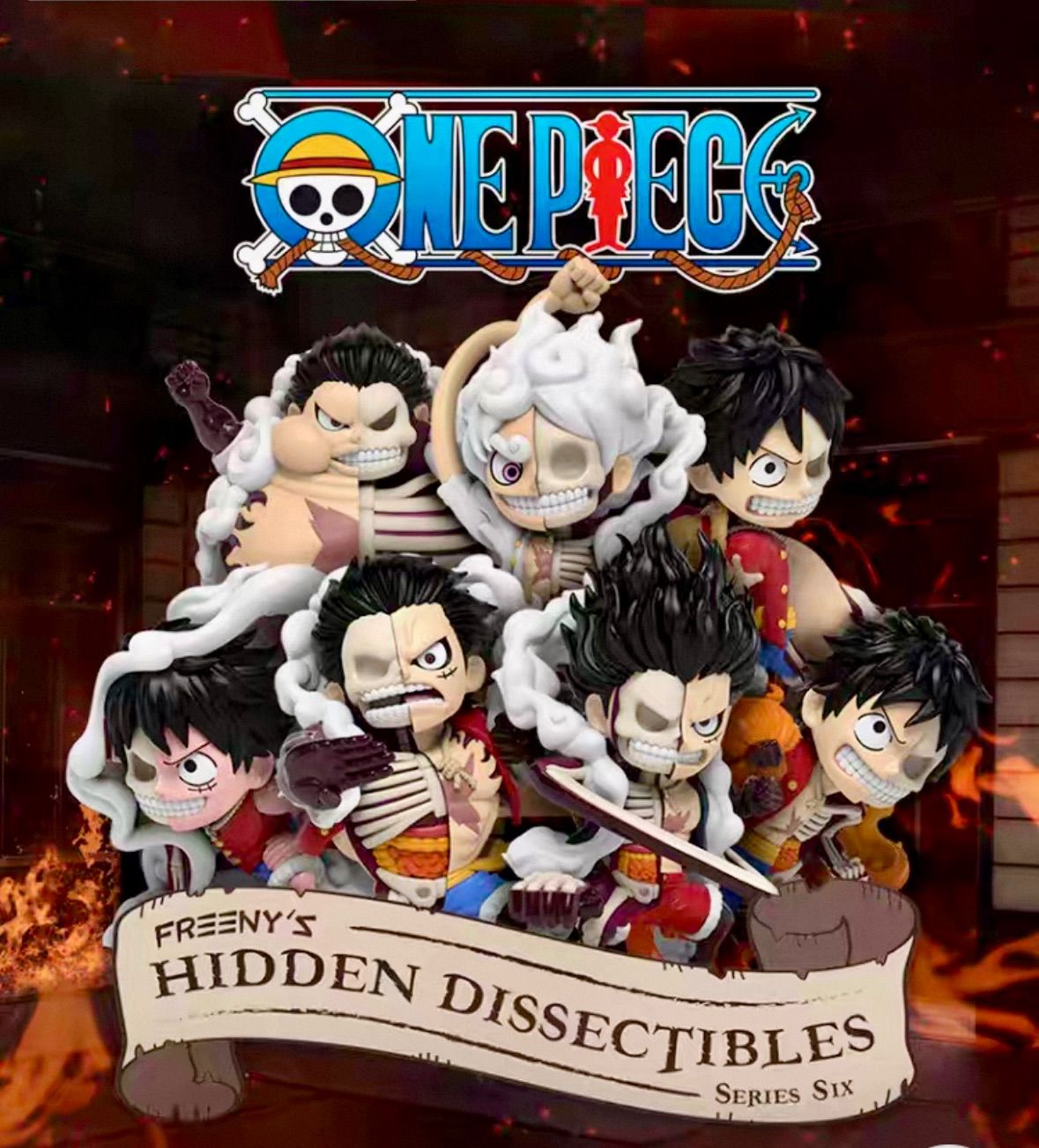 海外限定 6種セットBOX MIGHTYJAXX ワンピース ONE PIECE コラボ