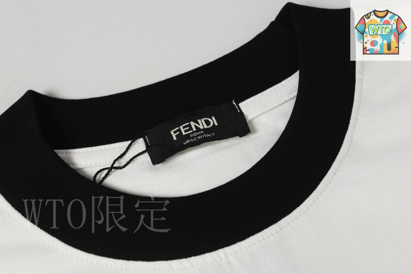 ◆FENDI◆ 白いコットンTシャツ Tシャツ コットン ホワイト | Fendi