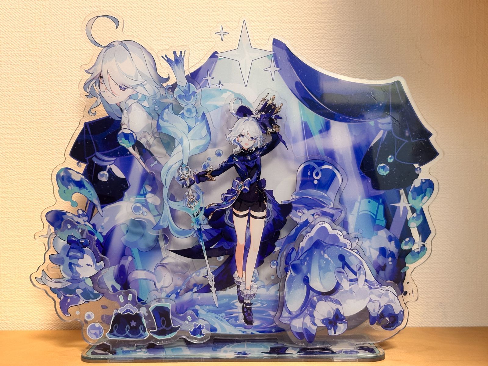 原神】3重 BIGアクリルスタンド フリーナ - メルカリ