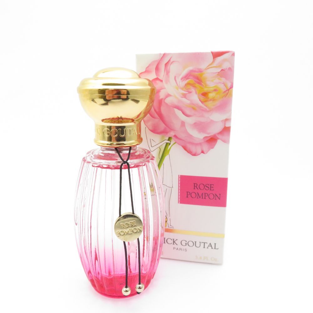 美品 ANNICK GOUTAL アニックグタール ローズ ポンポン 香水