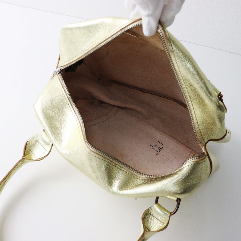 ポールハーデン Paul Harnden Chunky bag チャンキーバッグ/イエロー